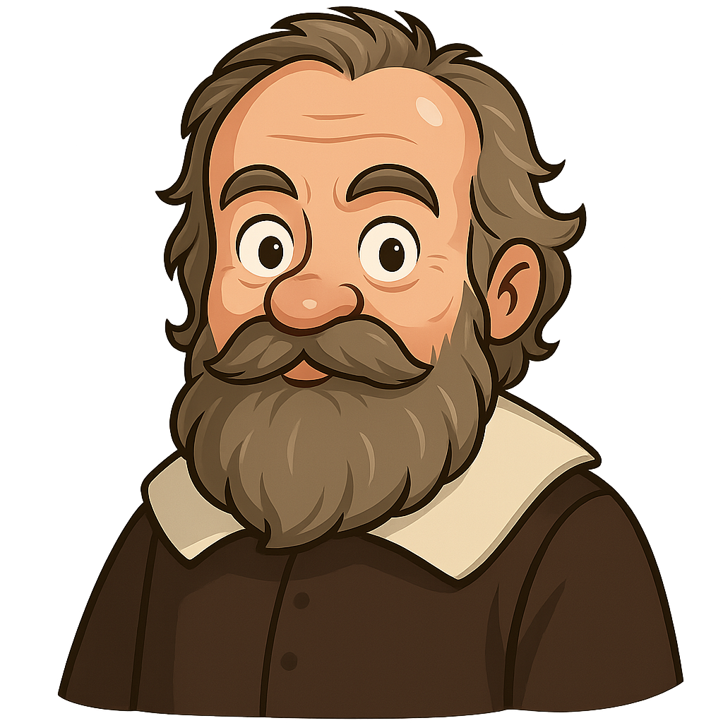 Portrait of Galileo Galilei