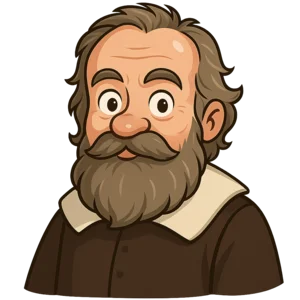 Portrait of Galileo Galilei