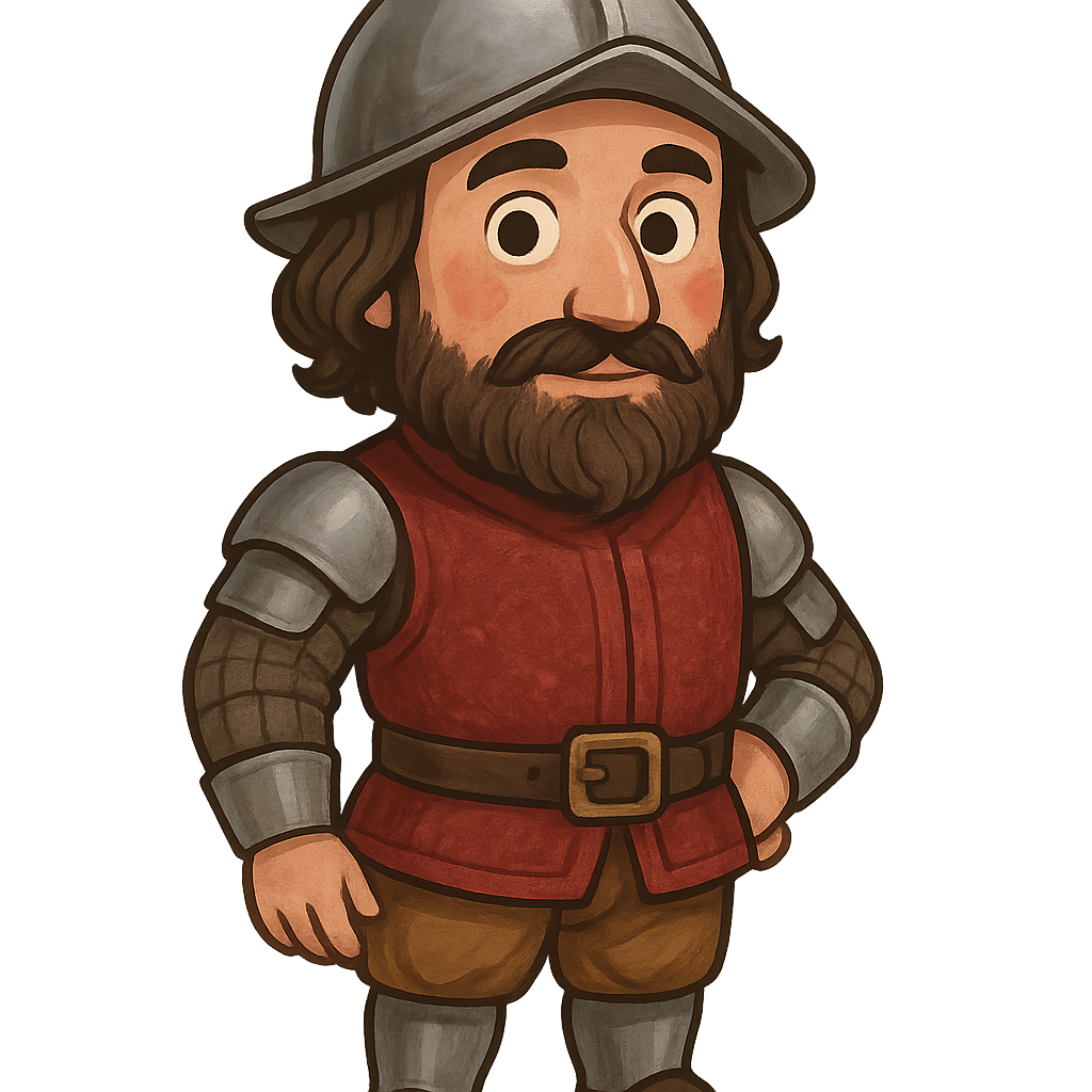 Portrait of Hernán Cortés