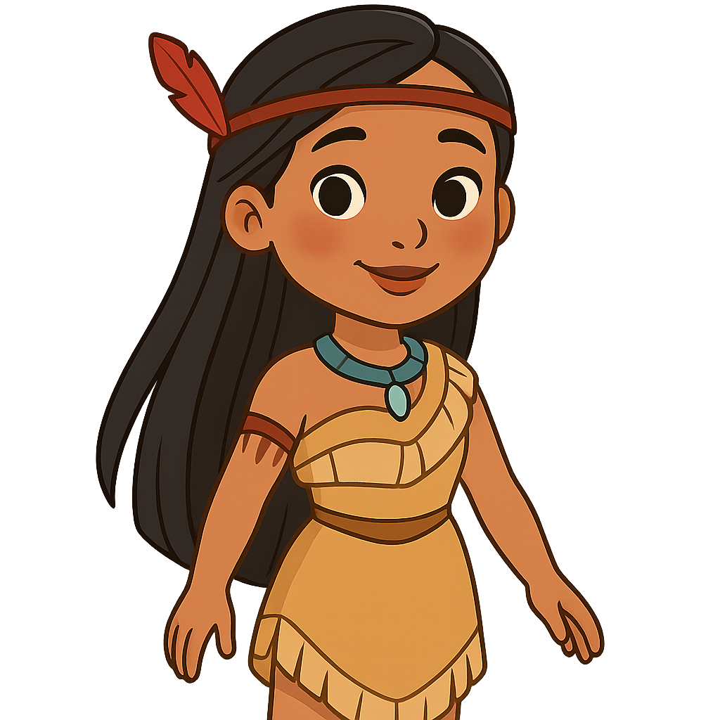 Portrait of Pocahontas