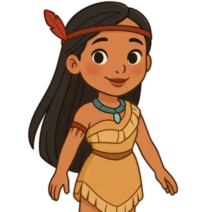 Portrait of Pocahontas