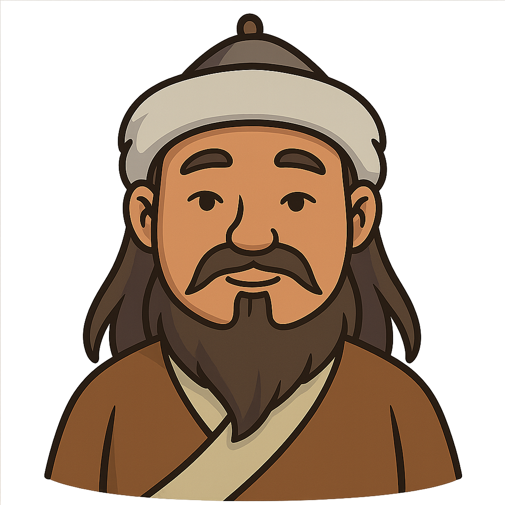 Portrait of Genghis Khan