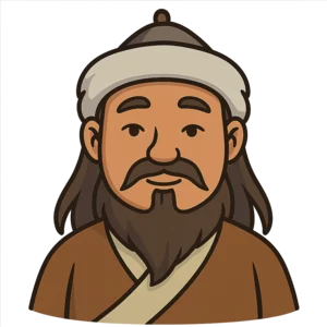 Portrait of Genghis Khan