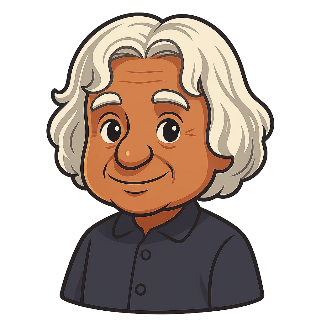 Portrait of A. P. J. Abdul Kalam