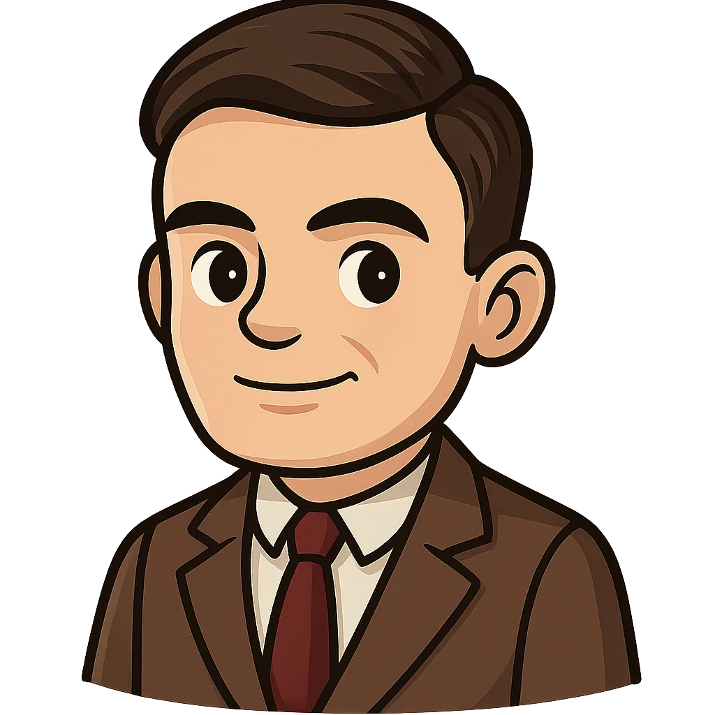 Portrait of Alan Turing