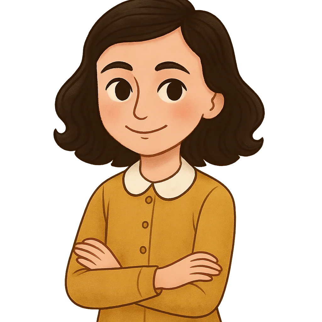 Portrait of Anne Frank
