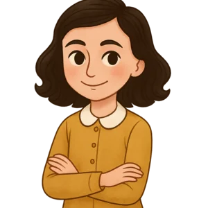 Portrait of Anne Frank