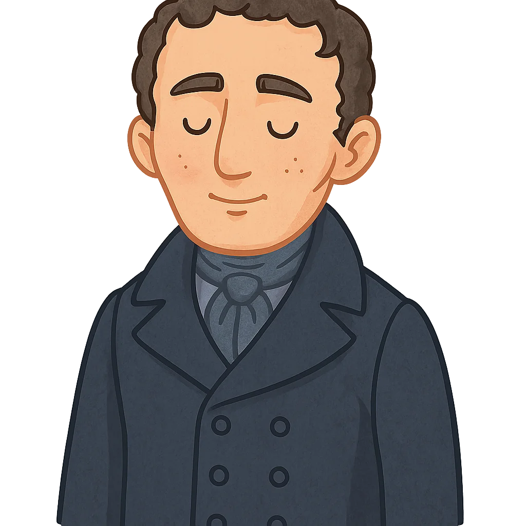Portrait of Louis Braille