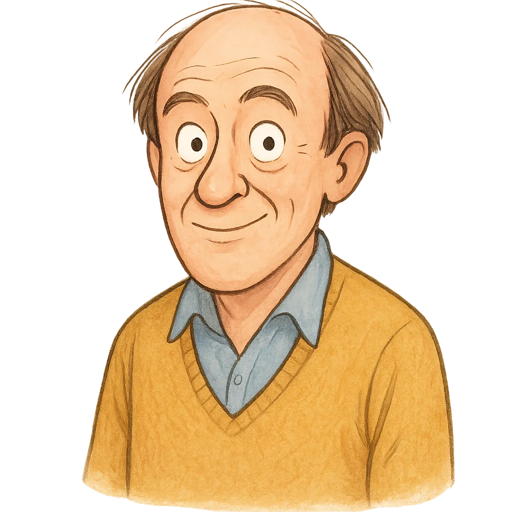 Portrait of Roald Dahl