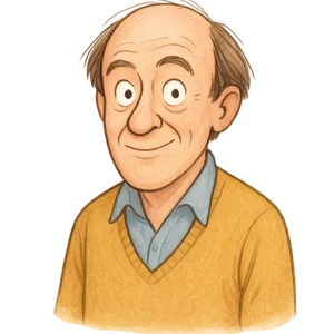 Portrait of Roald Dahl