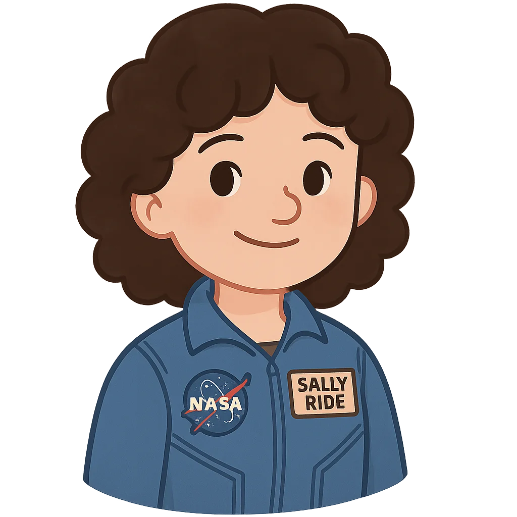 Portrait of Sally Ride
