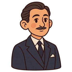 Portrait of Walt Disney