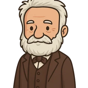 Portrait of Victor Hugo