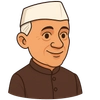 Portrait of Jawaharlal Nehru