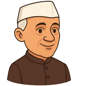 Portrait of Jawaharlal Nehru
