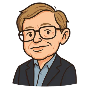 Portrait of Stephen Hawking