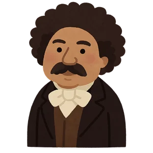 Portrait of Alexandre Dumas
