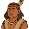 Portrait of Chief Powhatan