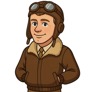 Portrait of Charles Lindbergh