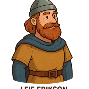Portrait of Leif Erikson