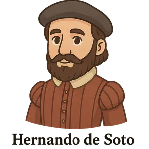 Portrait of Hernando de Soto