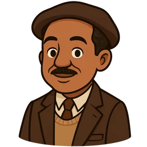 Portrait of Langston Hughes