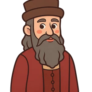 Portrait of Johannes Gutenberg