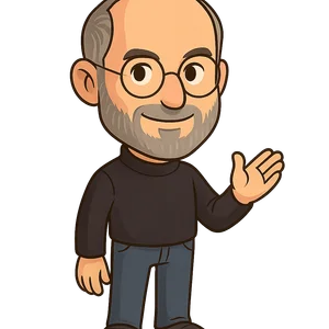 Portrait of Steve Jobs