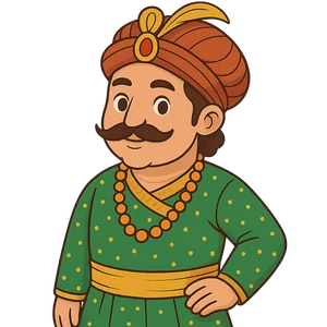 Portrait of Akbar the Great