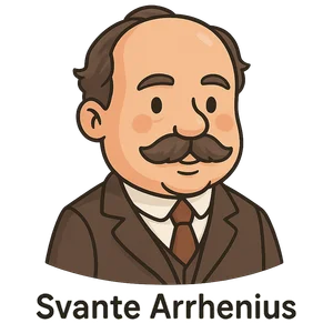 Portrait of Svante Arrhenius