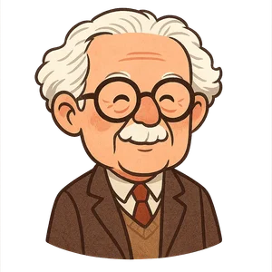 Portrait of Jean Piaget