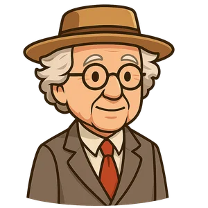 Portrait of Frank Lloyd Wright