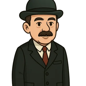 Portrait of René Magritte