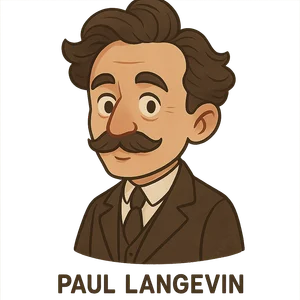 Portrait of Paul Langevin