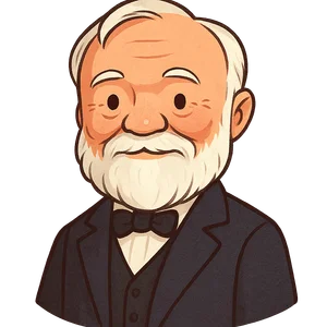 Portrait of Andrew Carnegie
