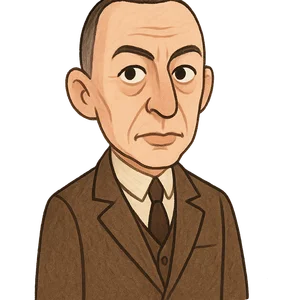 Portrait of Sergei Rachmaninoff