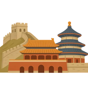 Illustration of Beijing