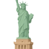 Illustration of Statue of Liberty
