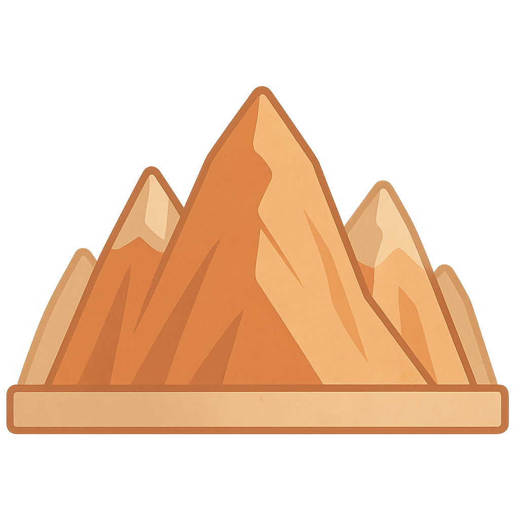 Illustration of Rocky Mountains