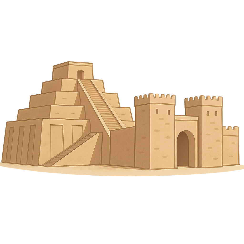 Illustration of Mesopotamia