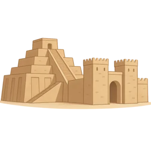 Illustration of Mesopotamia