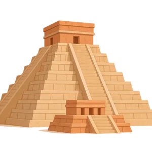 Illustration of Maya Civilization