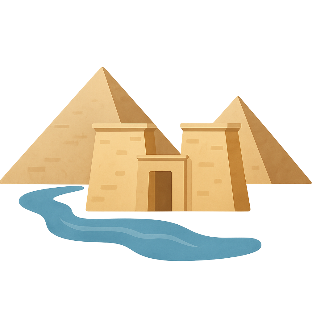 Illustration of Nile River