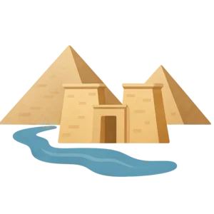 Illustration of Nile River