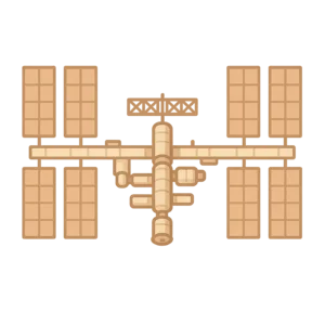 Illustration of International Space Station
