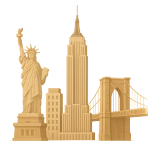 Illustration of New York City