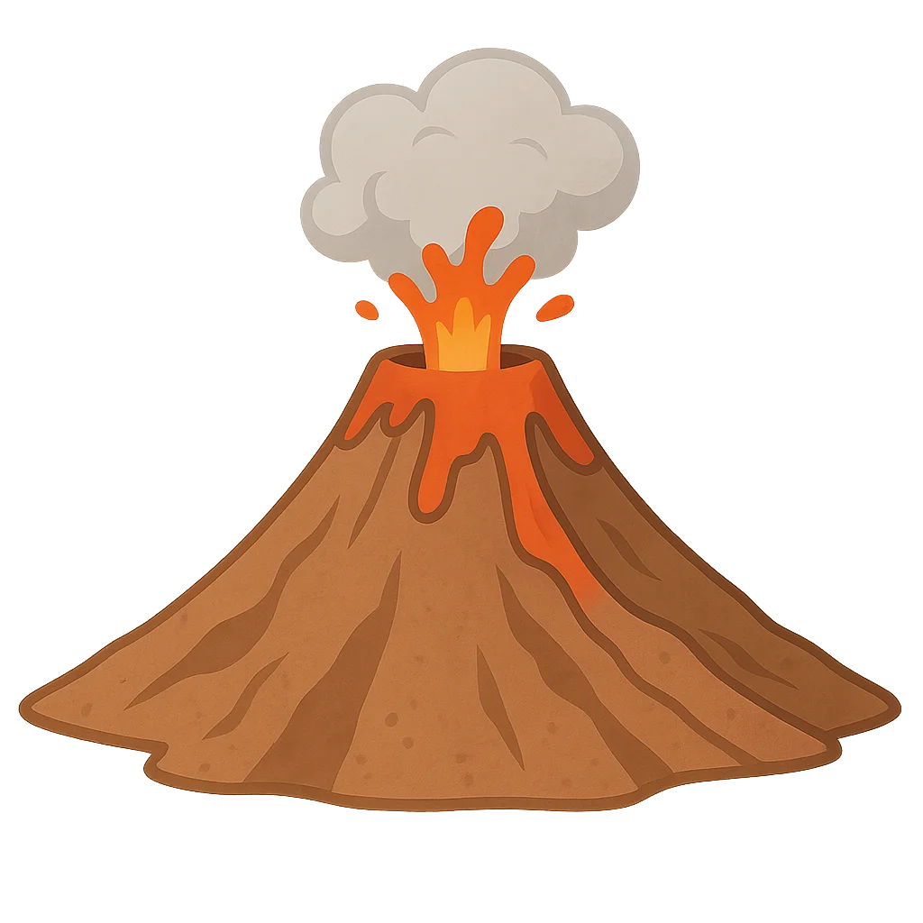 Illustration of Mount Vesuvius