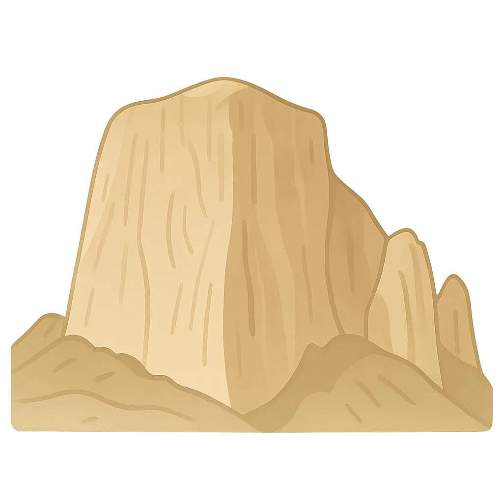 Illustration of Yosemite National Park