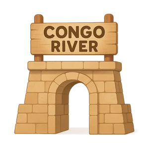 Illustration of Congo River
