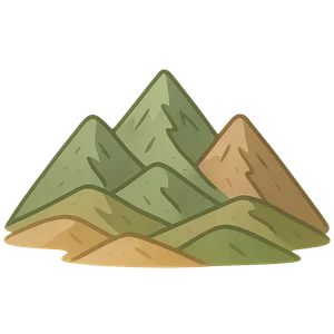 Illustration of Appalachian Mountains